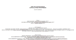 Desktop Screenshot of antyegreie.com
