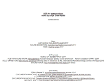 Tablet Screenshot of antyegreie.com